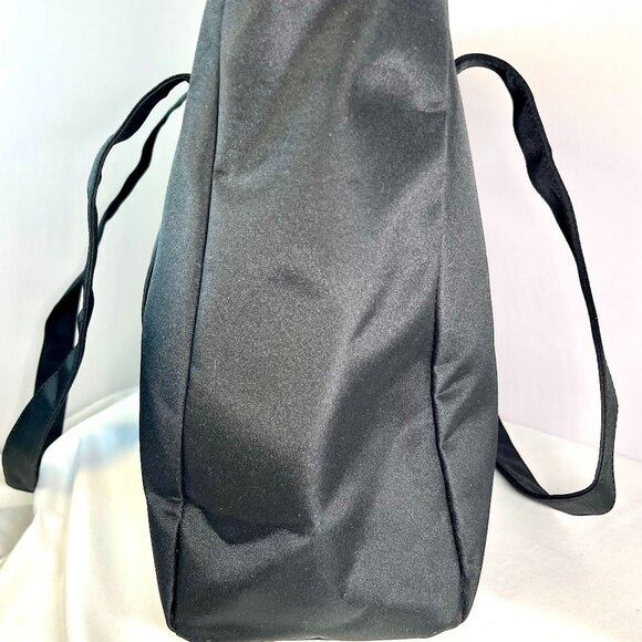 Kate Spade New York XL All Nylon Weekender Tote Black Travel Bag - Picture 2 of 9